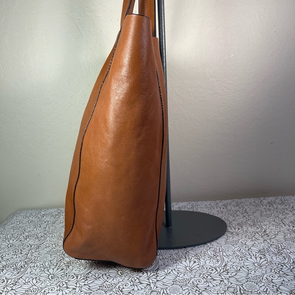 Banana Republic Large Leather Tote Bag - Picture 5 of 13